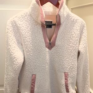 abercrombie sherpa button up shirt